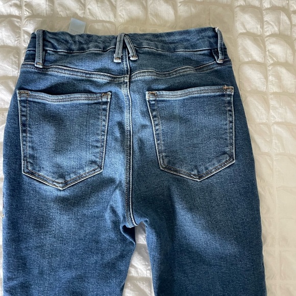 Good American Good Legs Blue Skinny Jeans Sleek Style - Picture 8 of 11